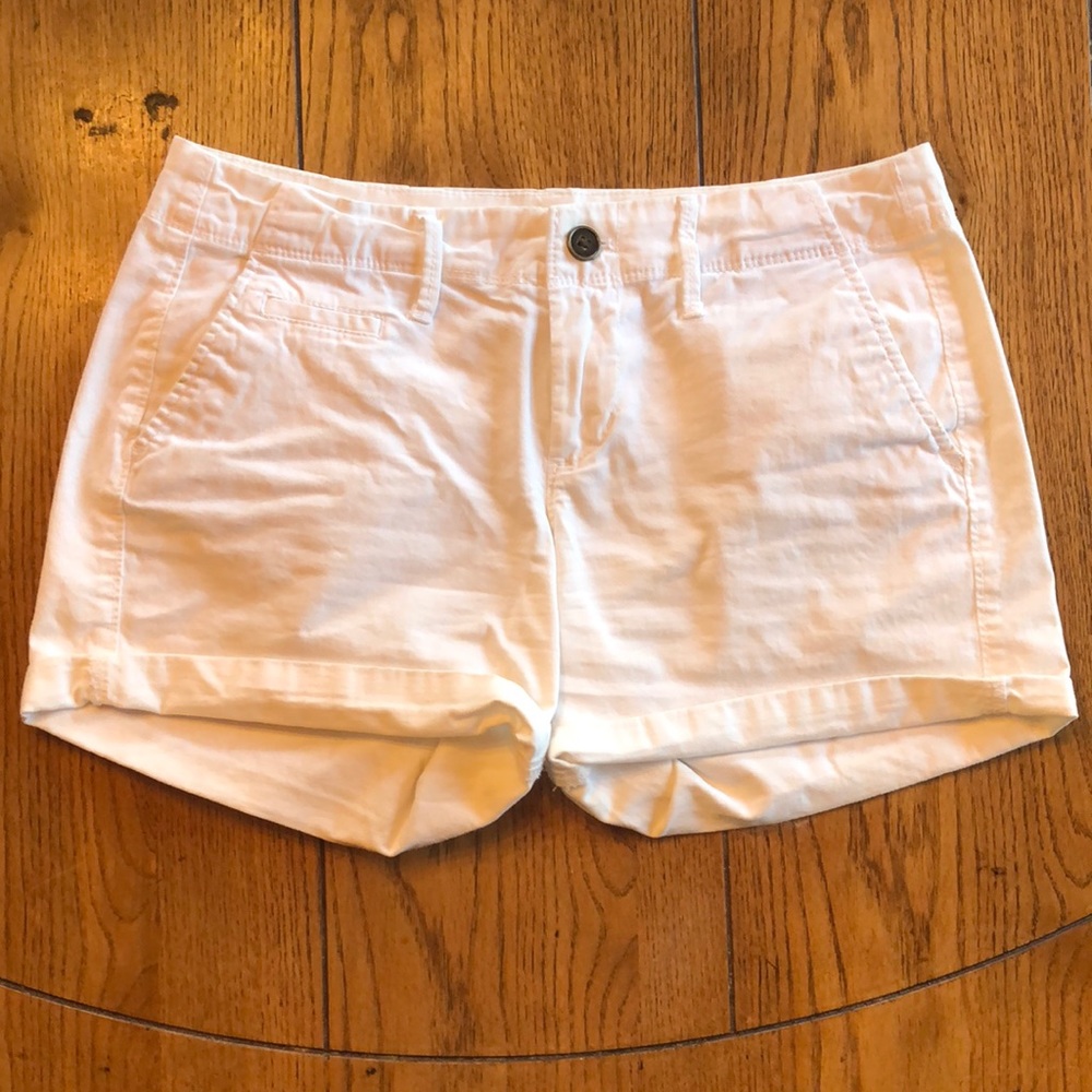 White Shorts